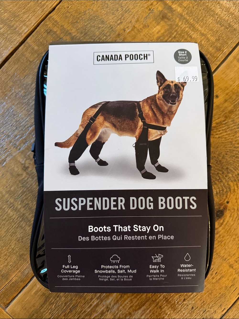 Canada Pooch Suspender Dog Boots